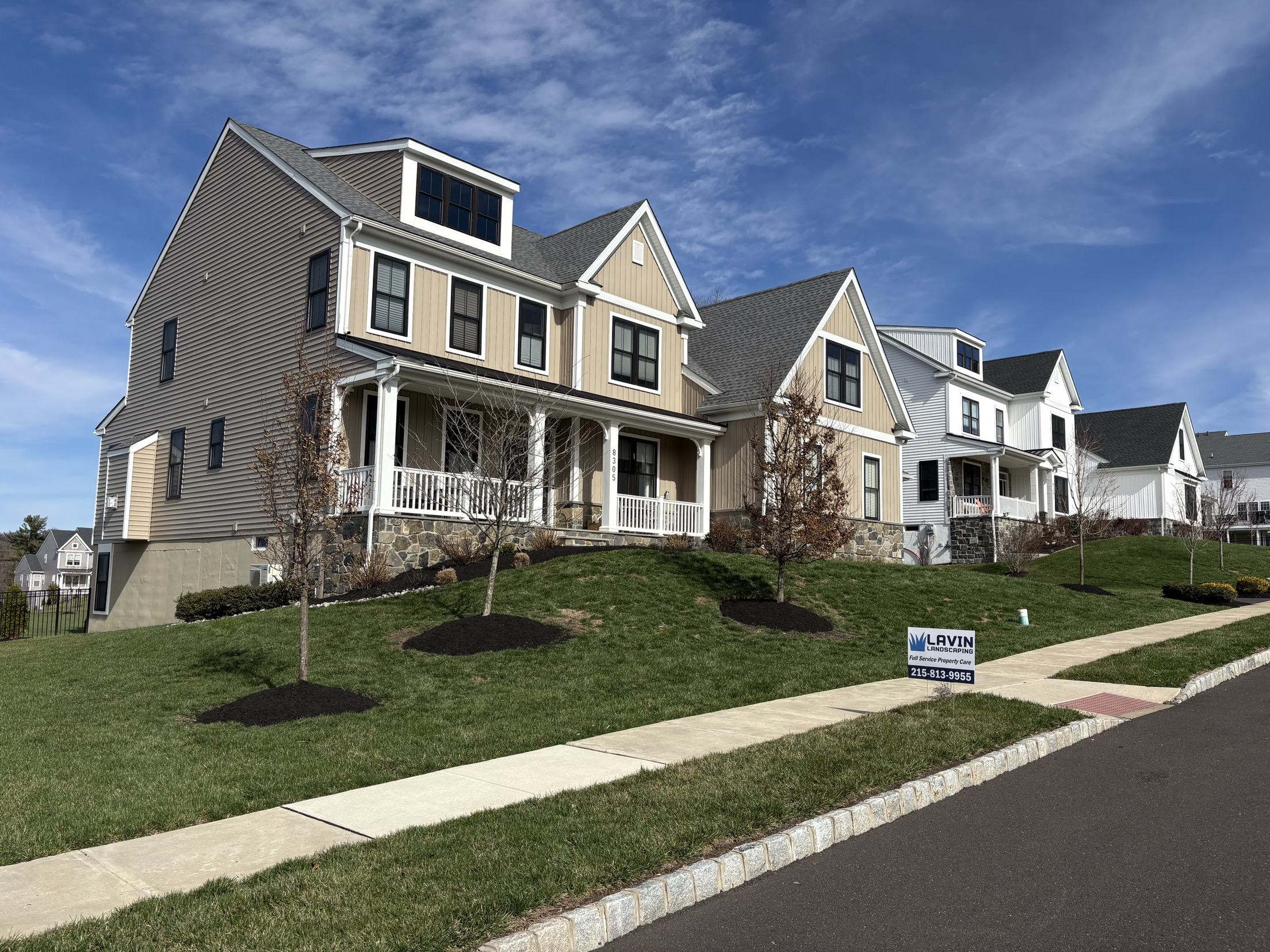 Lavin Landscaping project in Glenside, PA
